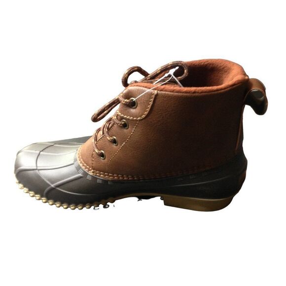 London Fog Winley Duck Brown and Cognac 9M NWT - Picture 2 of 6